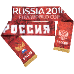 Летний шарф болельщика сборной России по  футболу